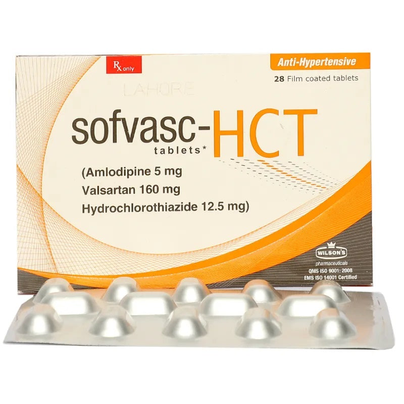 SOFVASC HCT 5/160/12.5MG