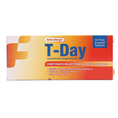 T-Day 5mg tablets 30s (pack size 3x10s)