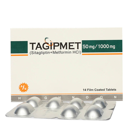 Tagipmet Tablets 50/1000mg 14's
