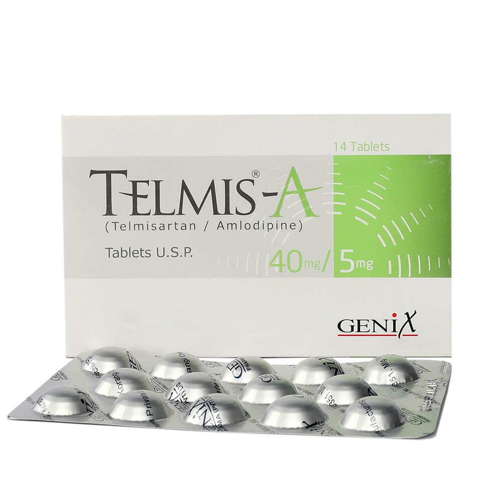 Telmis -A Tab 5/40 MG 14's