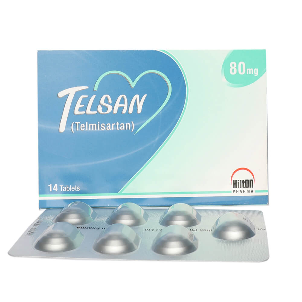 Telsan Tablets 80mg 14's