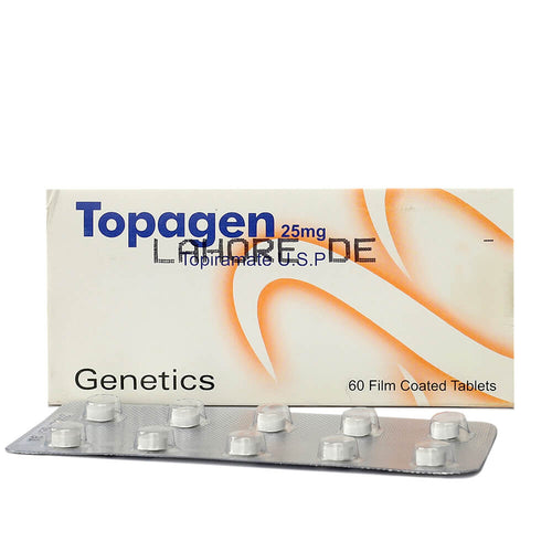 Topagen Tablets 25mg 60's