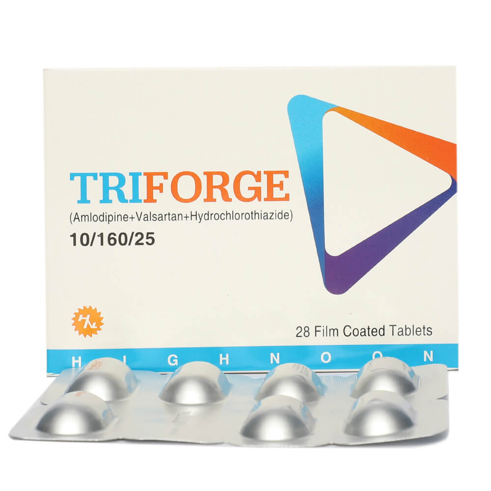 Triforge 10/160/25 Tablet