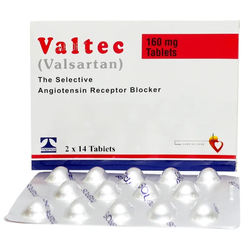 Valtec 160mg Tablets 28s (Pack Size 2 X 14s)