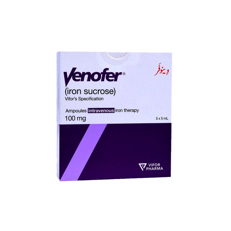 Venofer 100Mg Injection 1Ampx5ml