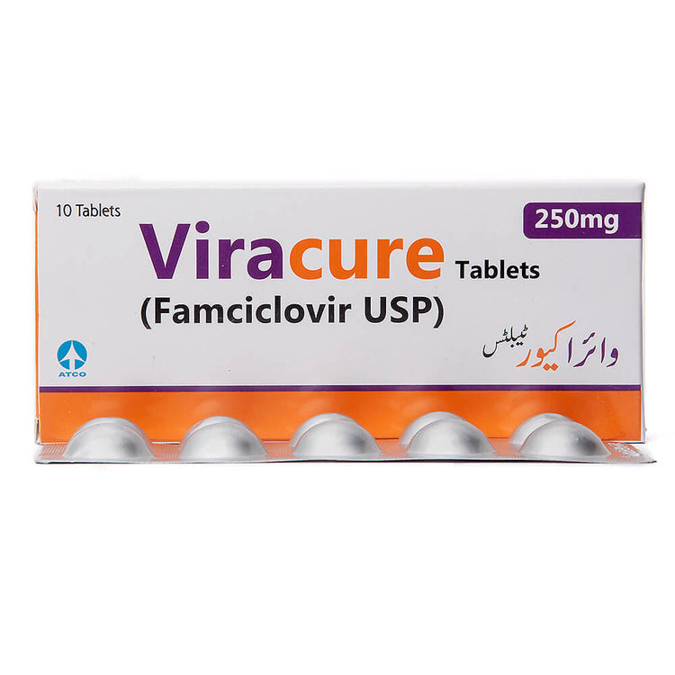 Viracure 250mg Tablets 10's