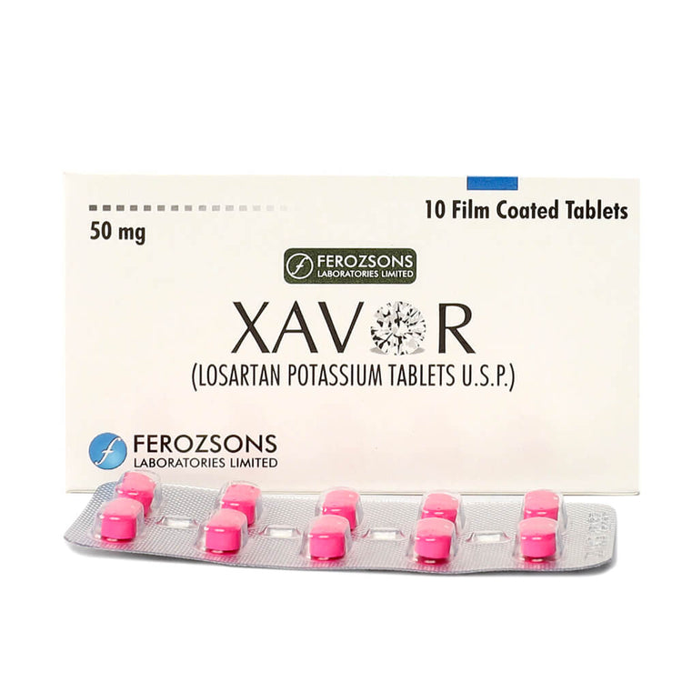 Xavor 50mg Tablets 10's