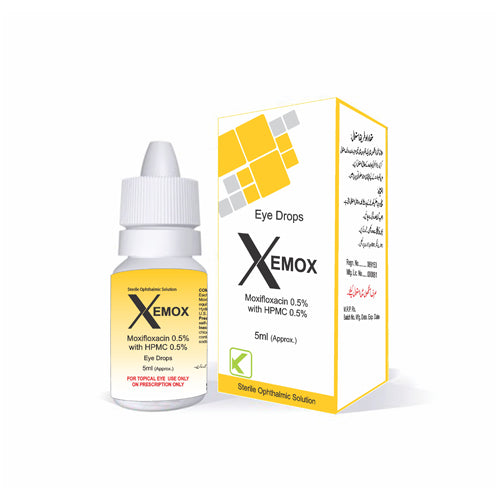 XEMOX 0.5% EYE DROPS 5ML 1'S