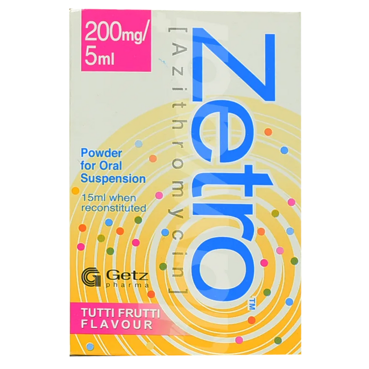 Zetro Suspension 200mg 15ml